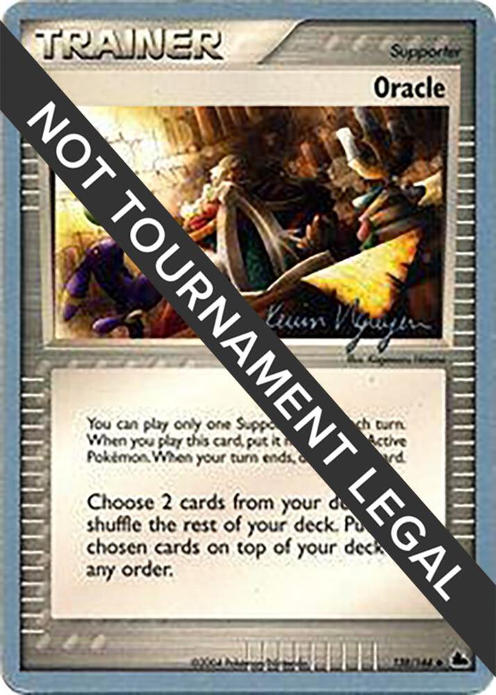 Oracle - 2004 (Kevin Nguyen) 138/144 card from World Championship Decks