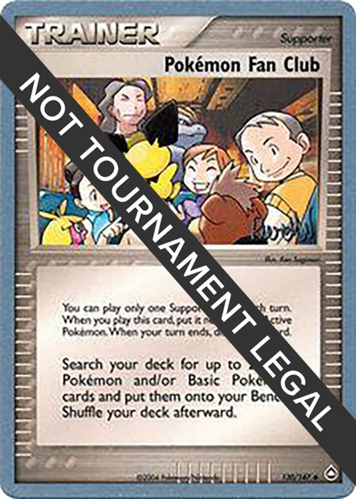 Pokemon Fan Club - 2004 (Reed Weichler) 130/147 card from World Championship Decks