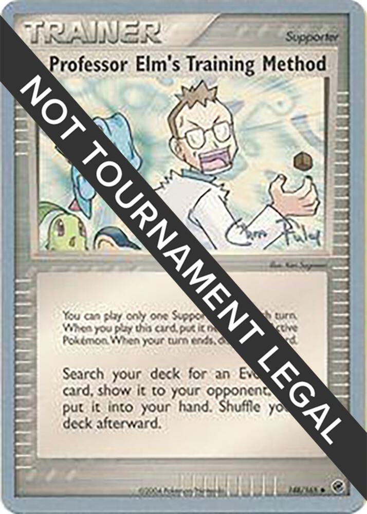 Professor Elm's Training Method - 2004 (Chris Fulop) 148/165 card from World Championship Decks
