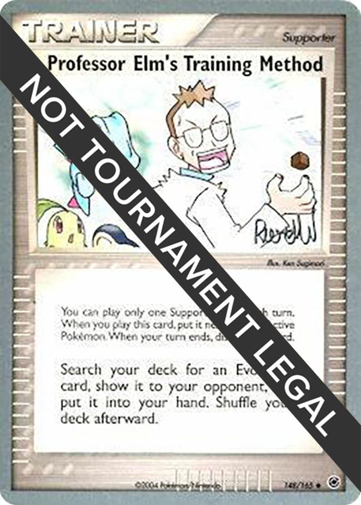 Professor Elm's Training Method - 2004 (Reed Weichler) 148/165 card from World Championship Decks