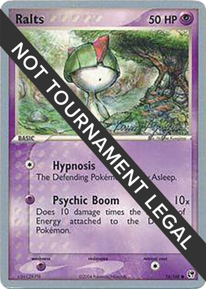 Ralts - 2004 (Kevin Nguyen) 74/100 card from World Championship Decks