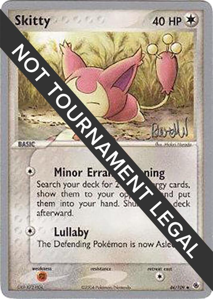 Skitty - 2004 (Reed Weichler) 44/109 card from World Championship Decks