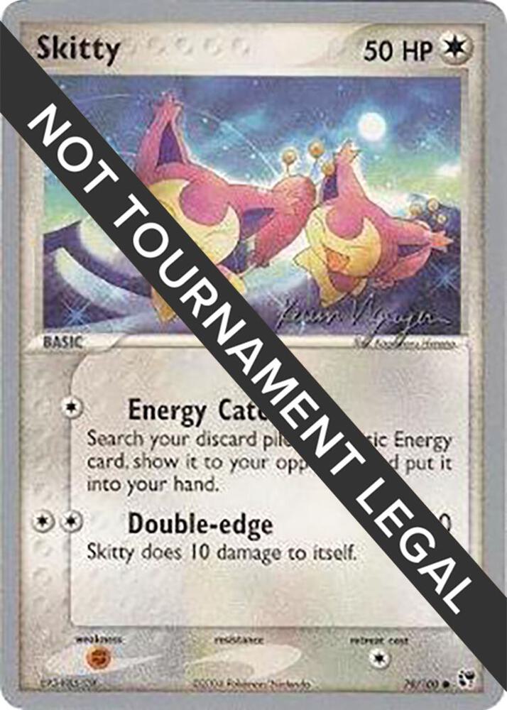 Skitty - 2004 (Kevin Nguyen) 79/100 card from World Championship Decks