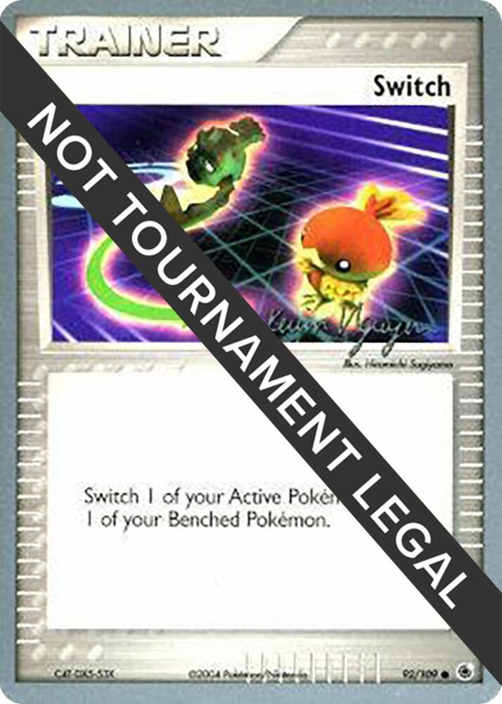 Switch - 2004 (Kevin Nguyen) 92/109 card from World Championship Decks