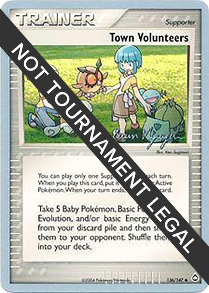 Town Volunteers - 2004 (Kevin Nguyen) 136/147 card from World Championship Decks