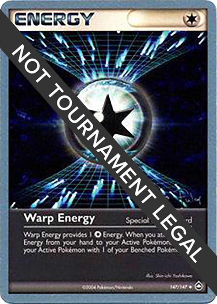 Warp Energy - 2004 (Chris Fulop) 147/147 card from World Championship Decks