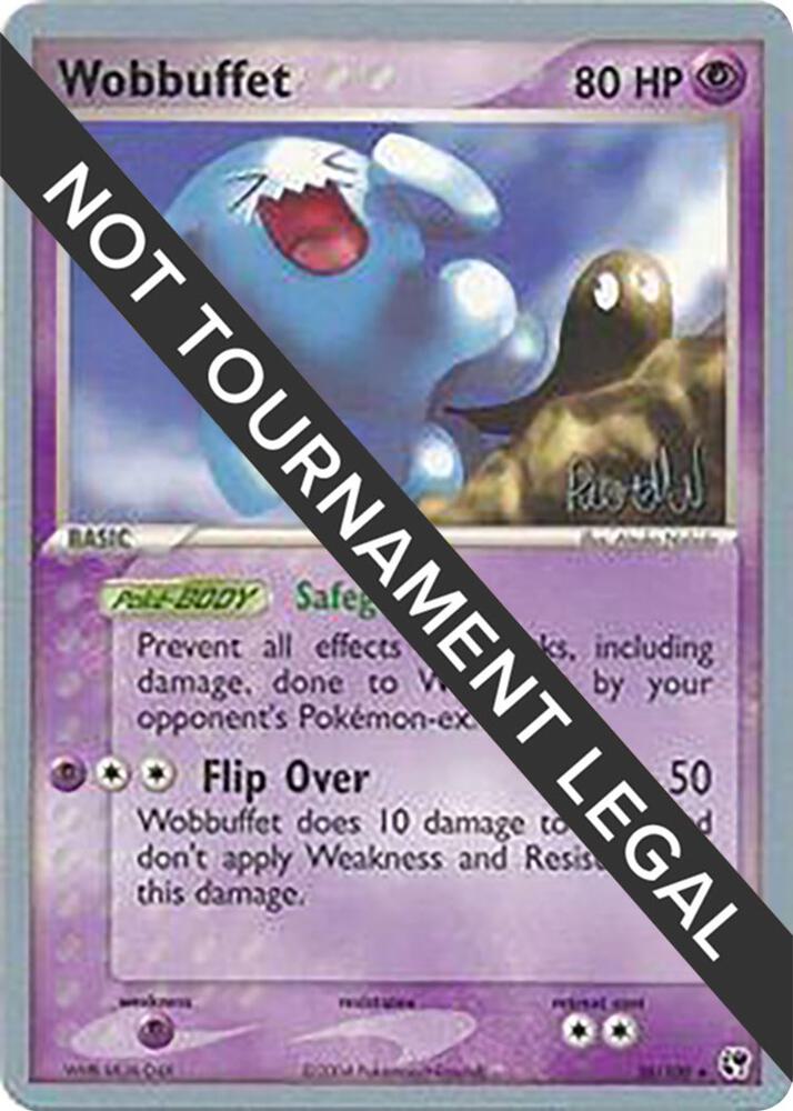 Wobbuffet - 2004 (Reed Weichler) 26/100 card from World Championship Decks