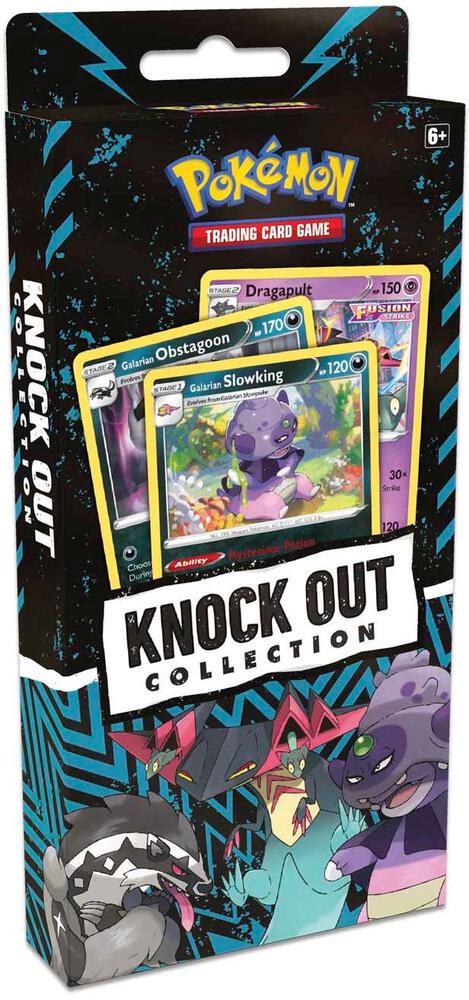 Knock Out Collection [Galarian Slowking, Galarian Obstagoon, and Dragapult] card from Miscellaneous Cards & Products