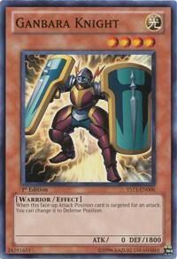 Ganbara Knight YS11-EN006 card from Starter Deck: Dawn of the Xyz