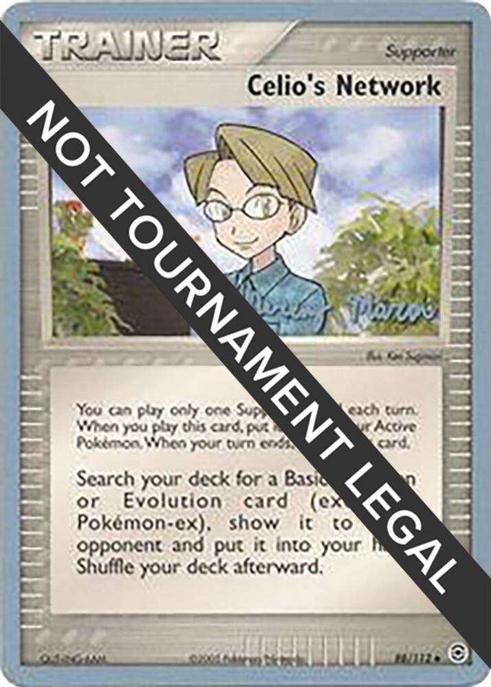 Celio's Network - 2005 (Jeremy Maron) 88/112 card from World Championship Decks