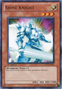 Shine Knight YS11-EN011 card from Starter Deck: Dawn of the Xyz