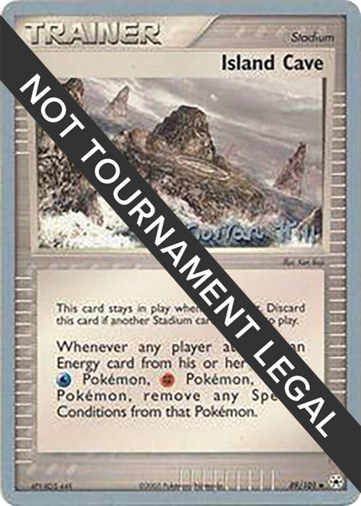 Island Cave - 2005 (Curran Hill) 89/101 card from World Championship Decks