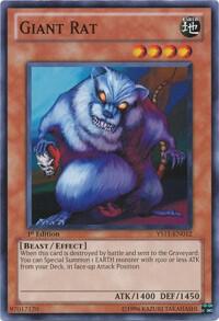 Giant Rat YS11-EN012 card from Starter Deck: Dawn of the Xyz