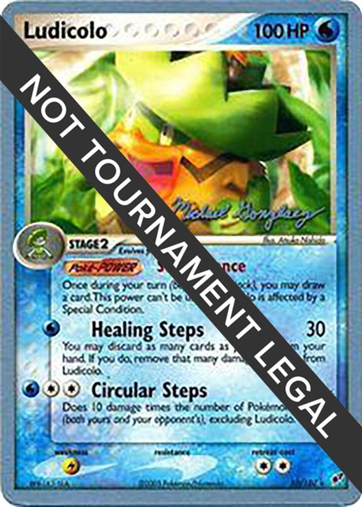 Ludicolo - 2005 (Michael Gonzalez) 10/107 card from World Championship Decks