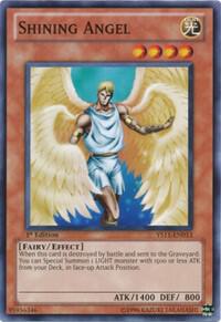Shining Angel YS11-EN013 card from Starter Deck: Dawn of the Xyz