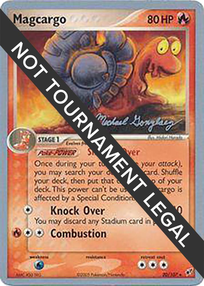 Magcargo - 2005 (Michael Gonzalez) 20/107 card from World Championship Decks