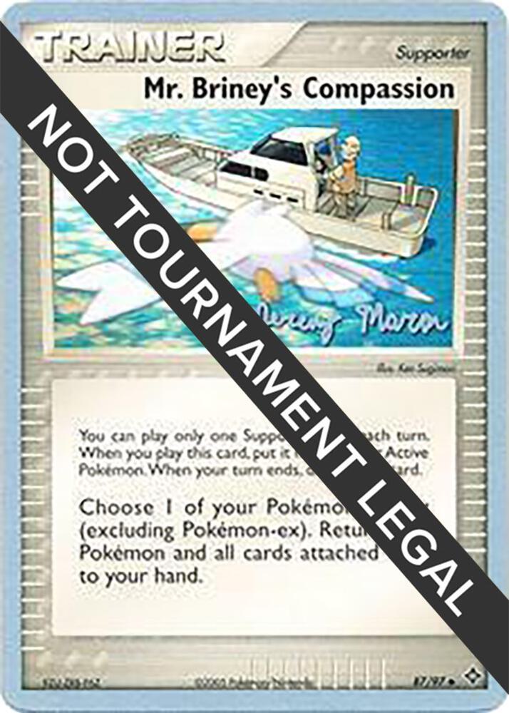 Mr. Briney's Compassion - 2005 (Jeremy Maron) 87/097 card from World Championship Decks