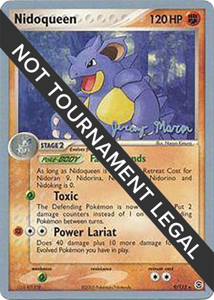 Nidoqueen - 2005 (Jeremy Maron) 9/112 card from World Championship Decks
