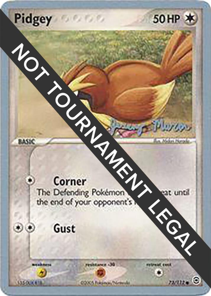 Pidgey - 2005 (Jeremy Maron) 73/112 card from World Championship Decks