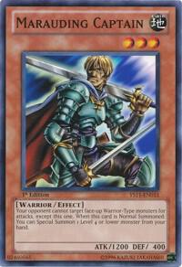 Marauding Captain YS11-EN015 card from Starter Deck: Dawn of the Xyz