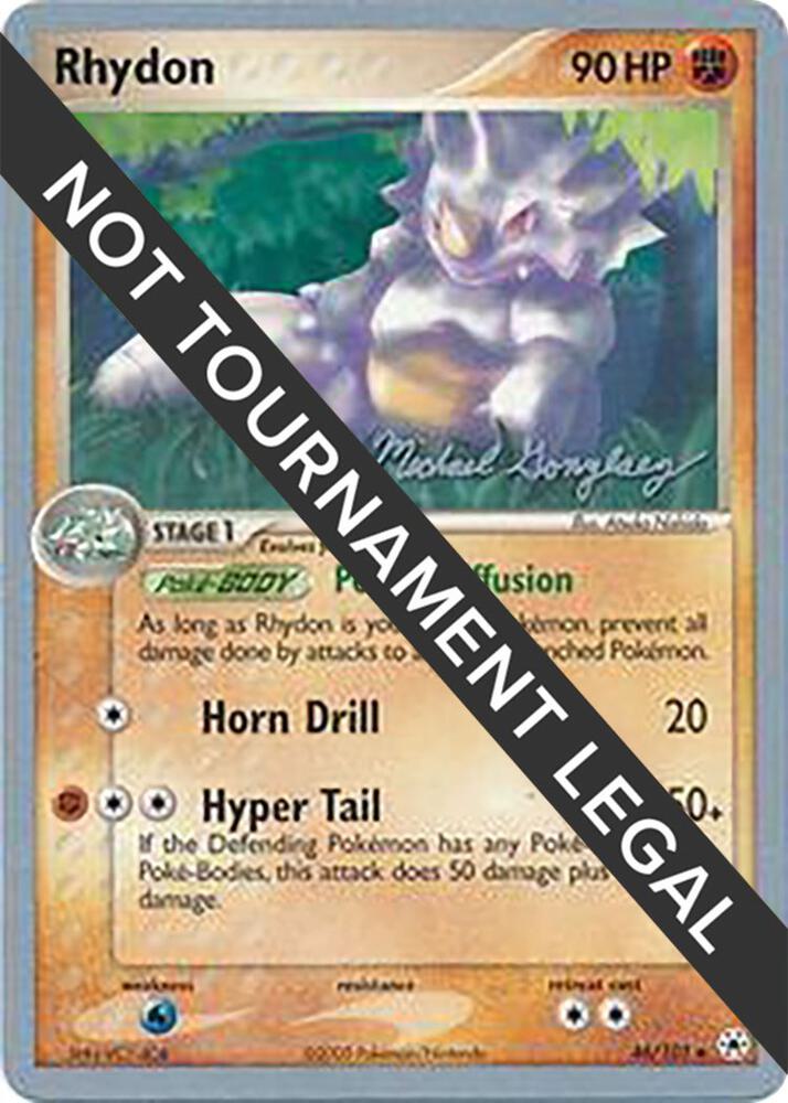 Rhydon - 2005 (Michael Gonzalez) 46/101 card from World Championship Decks