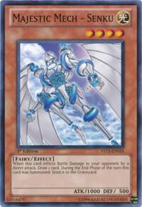 Majestic Mech - Senku YS11-EN016 card from Starter Deck: Dawn of the Xyz
