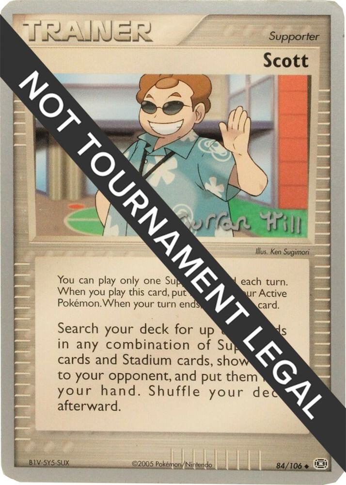 Scott - 2005 (Curran Hill) 84/106 card from World Championship Decks