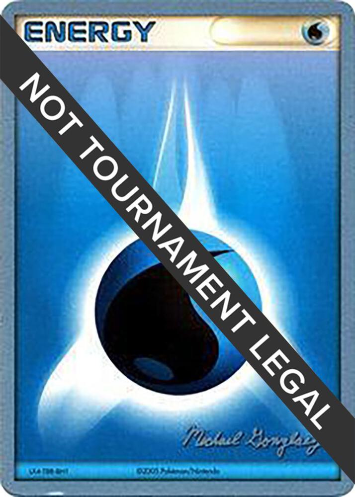Water Energy - 2005 (Michael Gonzalez) card from World Championship Decks