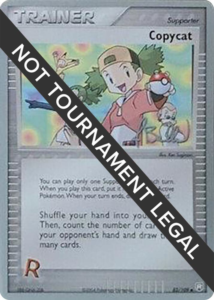 Copycat - 2006 (Jimmy Ballard) 83/109 card from World Championship Decks