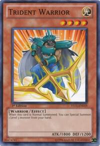 Trident Warrior YS11-EN019 card from Starter Deck: Dawn of the Xyz