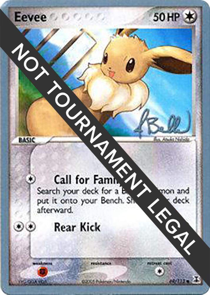 Eevee - 2006 (Jimmy Ballard) 69/113 card from World Championship Decks