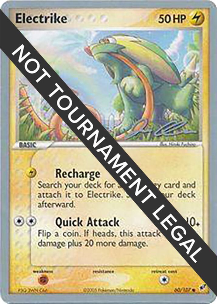 Electrike - 2006 (Jason Klaczynski) 60/107 card from World Championship Decks