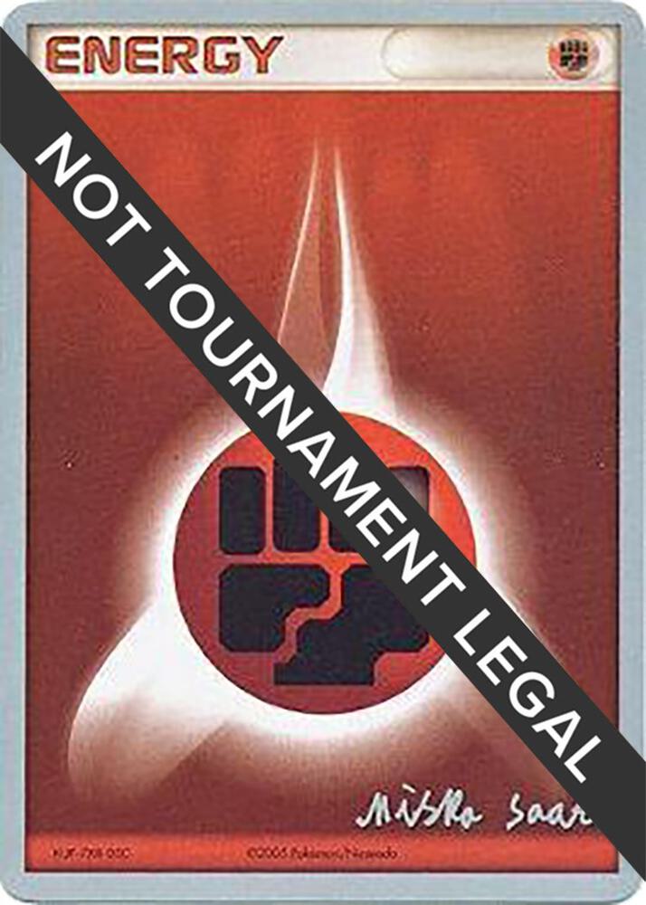 Fighting Energy - 2006 (Miska Saari) card from World Championship Decks