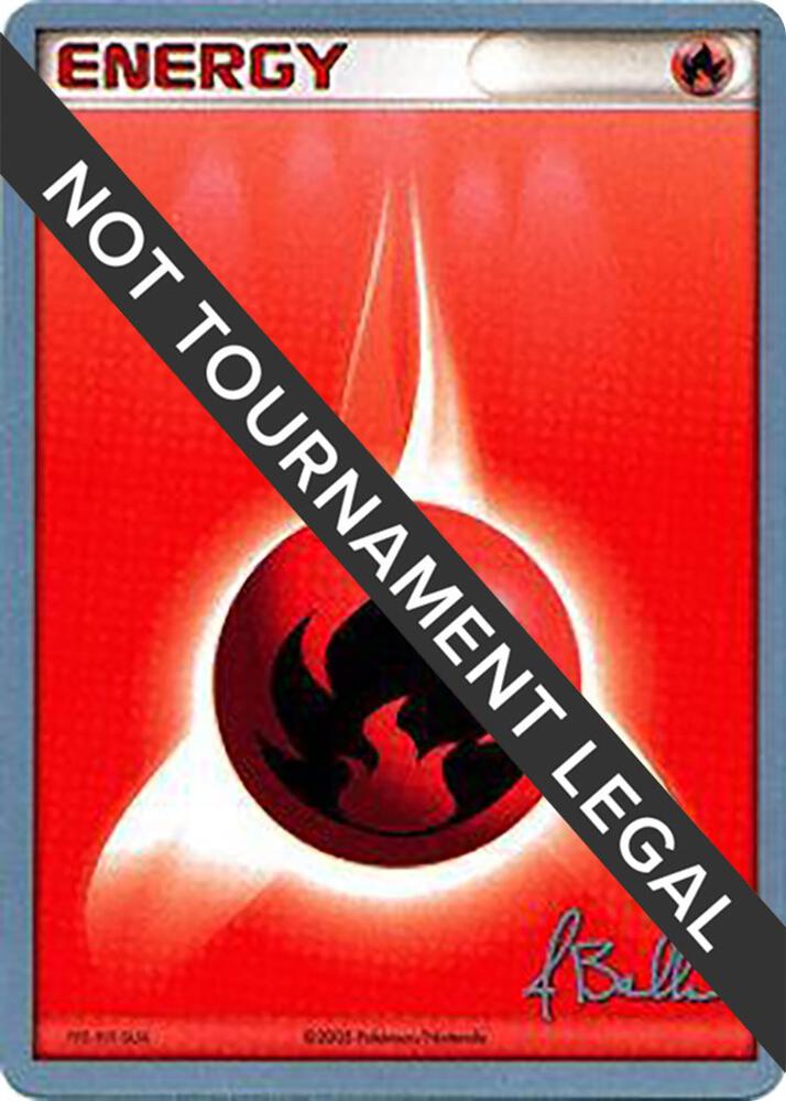 Fire Energy - 2006 (Jimmy Ballard) card from World Championship Decks