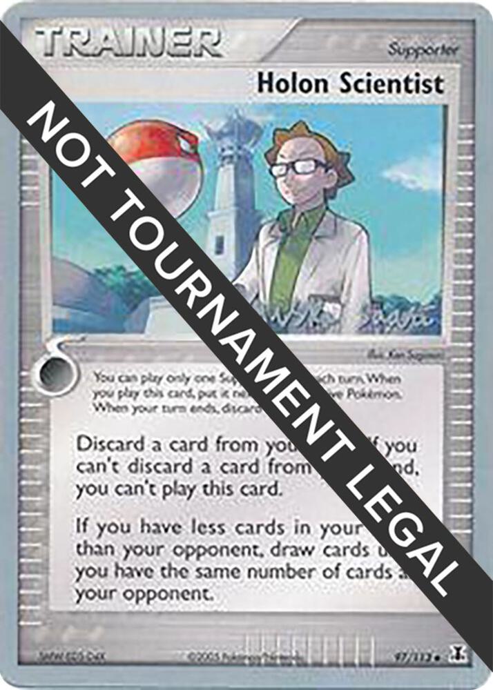 Holon Scientist - 2006 (Miska Saari) 97/113 card from World Championship Decks