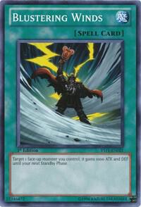 Blustering Winds YS11-EN021 card from Starter Deck: Dawn of the Xyz