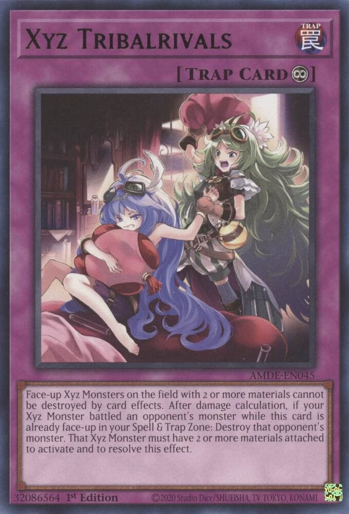 Xyz Tribalrivals AMDE-EN045 card from Amazing Defenders