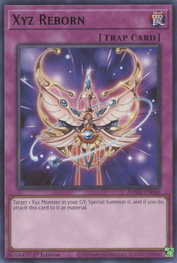 Xyz Reborn AMDE-EN060 card from Amazing Defenders