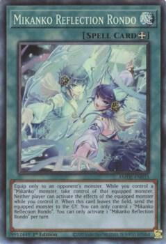 Mikanko Reflection Rondo (CR) AMDE-EN033 card from Amazing Defenders