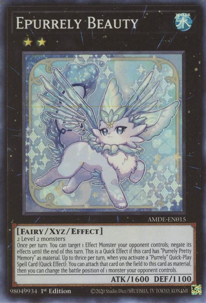Epurrely Beauty AMDE-EN015 card from Amazing Defenders