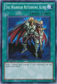 The Warrior Returning Alive YS11-EN027 card from Starter Deck: Dawn of the Xyz