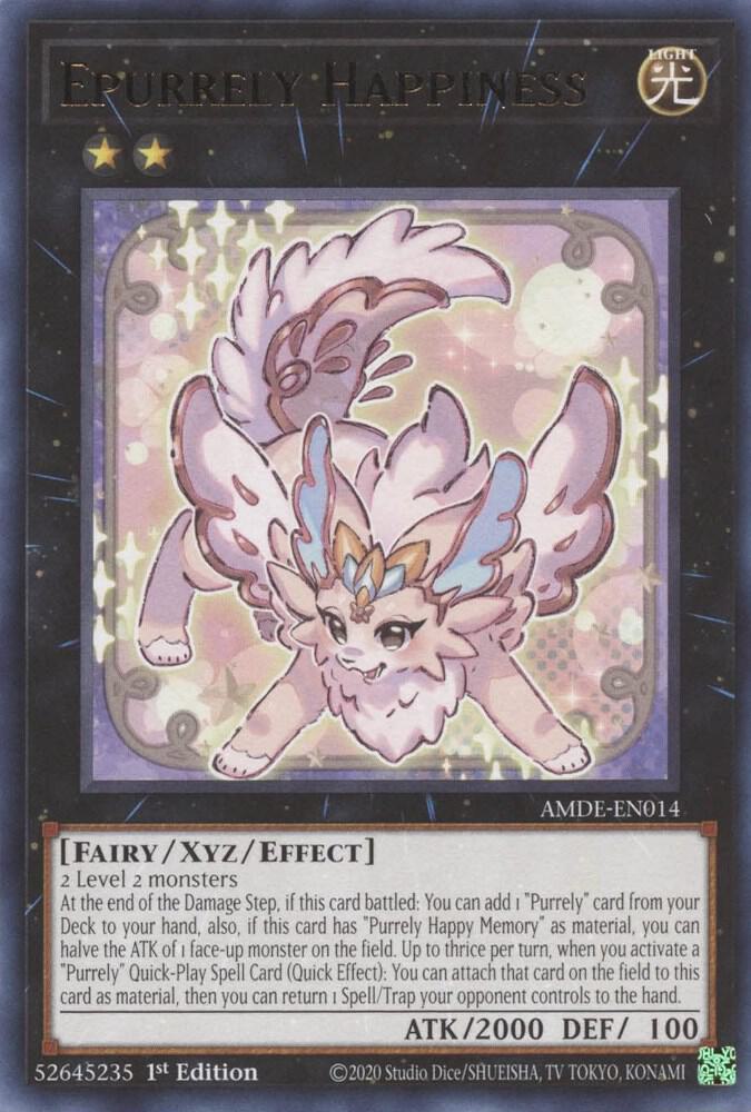 Epurrely Happiness AMDE-EN014 card from Amazing Defenders