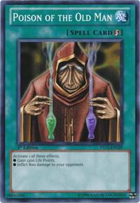 Poison of the Old Man YS11-EN029 card from Starter Deck: Dawn of the Xyz