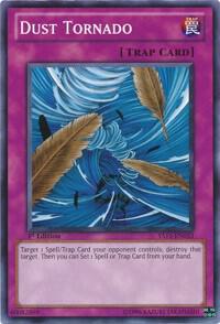 Dust Tornado YS11-EN033 card from Starter Deck: Dawn of the Xyz