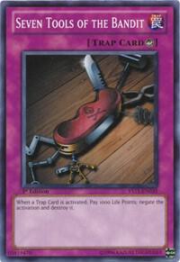 Seven Tools of the Bandit YS11-EN035 card from Starter Deck: Dawn of the Xyz