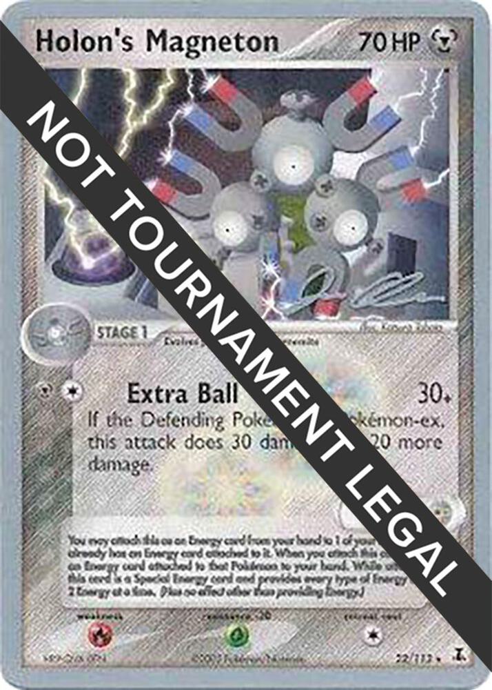Holon's Magneton - 2006 (Jason Klaczynski) 22/113 card from World Championship Decks