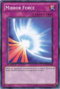 Mirror Force YS11-EN036 card from Starter Deck: Dawn of the Xyz