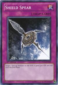 Shield Spear YS11-EN038 card from Starter Deck: Dawn of the Xyz
