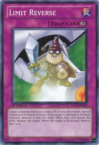 Limit Reverse YS11-EN039 card from Starter Deck: Dawn of the Xyz