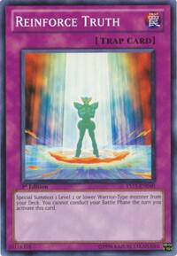 Reinforce Truth YS11-EN040 card from Starter Deck: Dawn of the Xyz